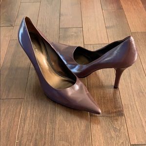 Nine West Pointed Toe Heels Pumps Brown